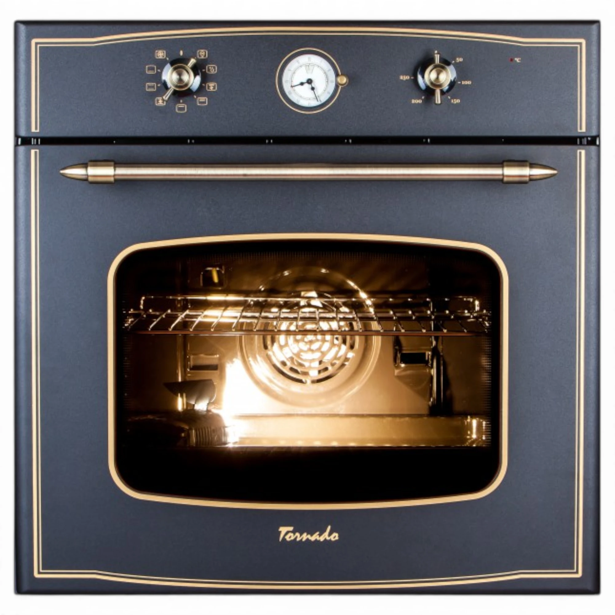 Встроенная духовка электрическая Tornado RU-9F70 Clock BL