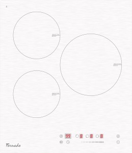 Tornado GTR 450NLP INDUCTION WH TORNADO Индукционная плита